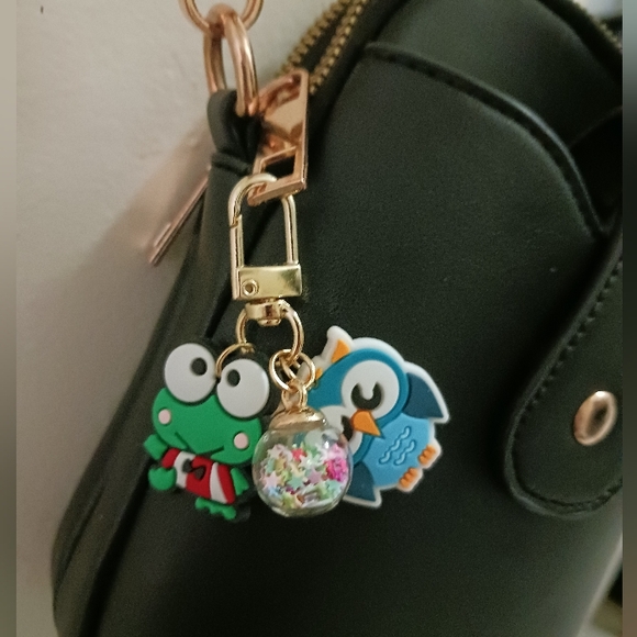 FROG ZIPPER PULL/BAG CHARM NEW - Picture 4 of 6